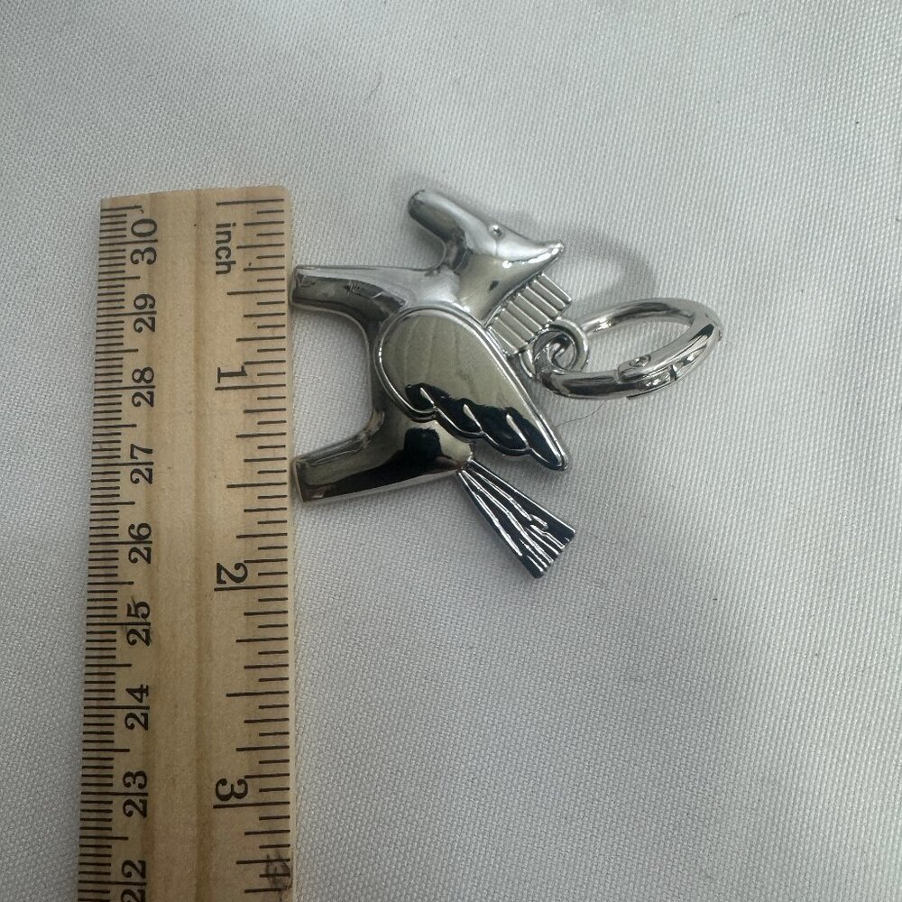 Pegasus silver Plated Purse Charm, Key Chain, Phone Charm - Picture 6 of 6
